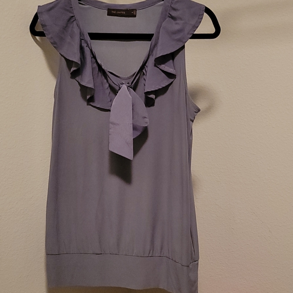 The Limited gray blouse M